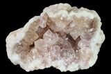 Pink Amethyst Geode Section - Argentina #134766-1